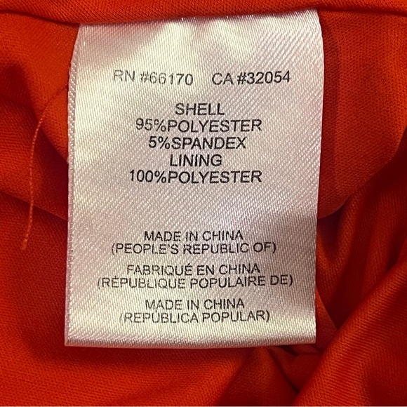 Hutch Anthropologie Orange Wrap Dress Size XS - Picture 8 of 11